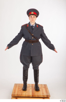  Photos Russian Police in uniform 1 20th century Russian Police Uniform a poses whole body 0001.jpg